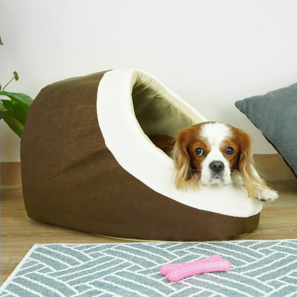 sussexhome Washable Semi Covered Hooded/Dome Dog Bed Wayfair